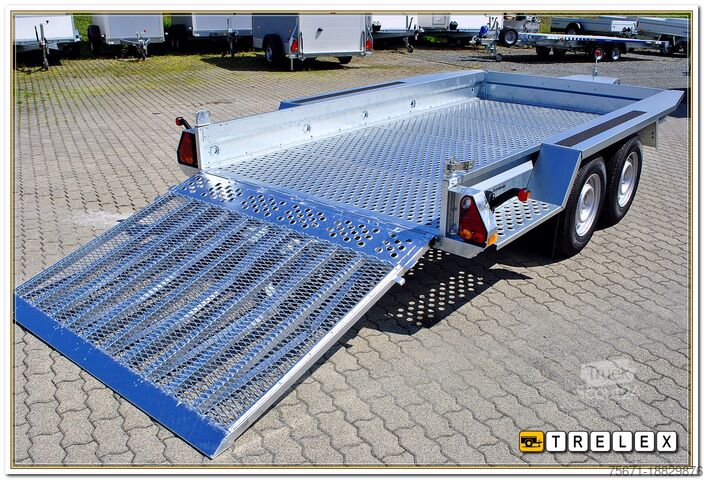 Ремарке за строителни машини Brenderup MT3651STB 3500S Lochstahlboden