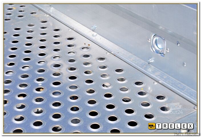 Ремарке за строителни машини Brenderup MT3651STB 3500S Lochstahlboden