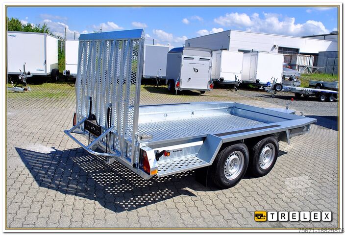 Ремарке за строителни машини Brenderup MT3651STB 3500S Lochstahlboden