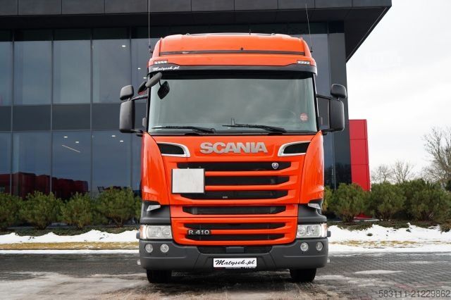 Standard tractor unit SCANIA R 410 / RETARDER / OPTICRUISE