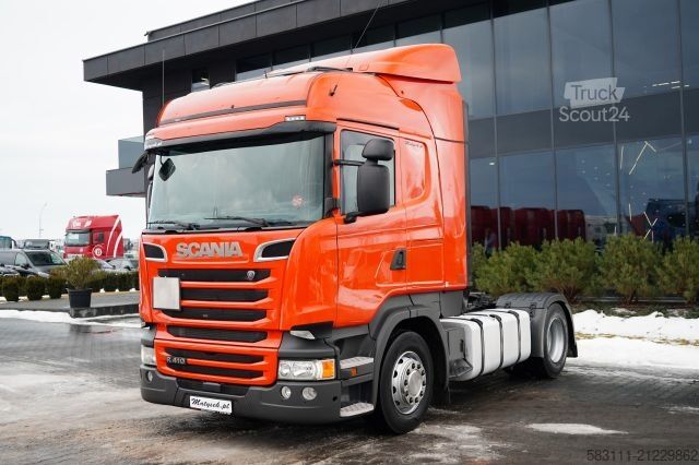 Standard tractor unit SCANIA R 410 / RETARDER / OPTICRUISE