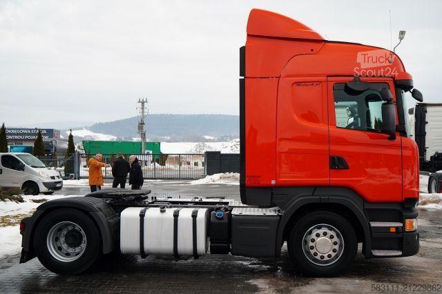 Standard tractor unit SCANIA R 410 / RETARDER / OPTICRUISE