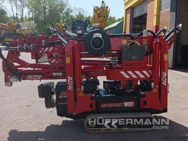 Camion équipé d'une grue Hoeflon Minikran H C6E Kompakt Kran