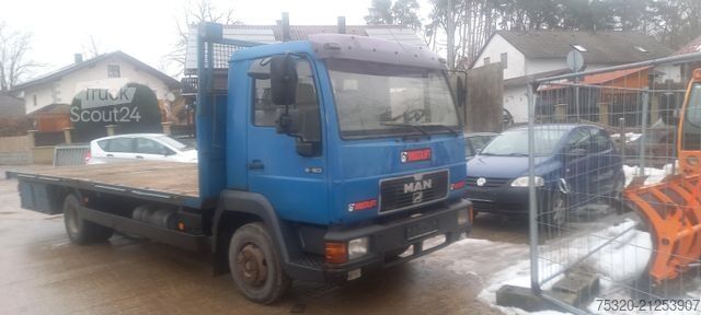 Pick-up furgons MAN 8.163 Plateau