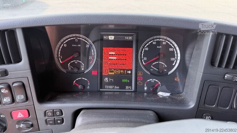 Apaļkoku pārvadāšanas kravas auto SCANIA R490 6x4 Holzlkw mit Epsilon Kran Bj 2017