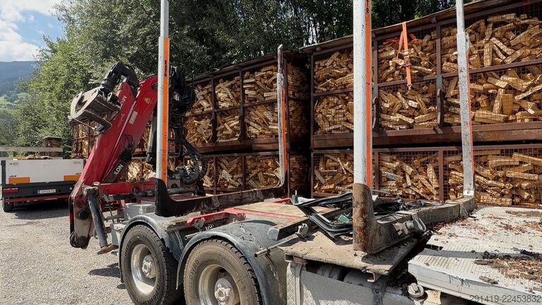 Apaļkoku pārvadāšanas kravas auto SCANIA R500 6x4 Holzlkw mit Epsilon Kran Bj 2019