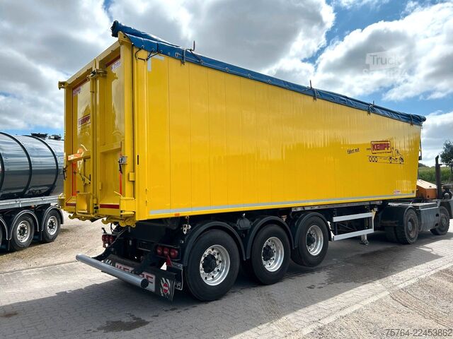 Tippsemi KEMPF ca. 53m³ Kippauflieger / Kombitür /Palettenbreit