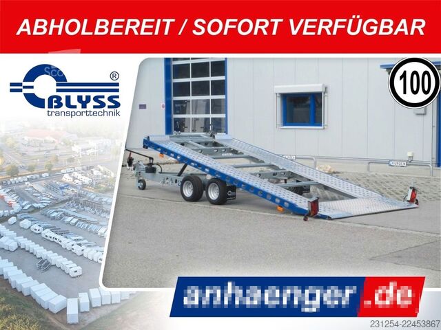 Reboque porta-carros BLYSS Merkur Autotransporter 460x203x3cm 3000kgGG