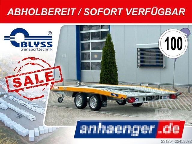 Reboque porta-carros BLYSS Jupiter TX Fahrzeugtransporter 400x210cm 2700kg