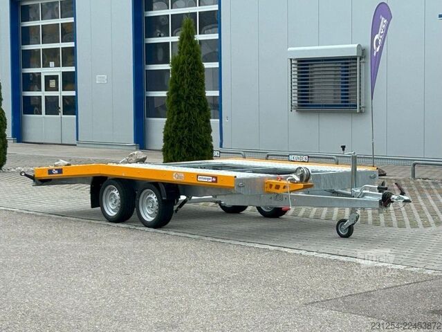 Reboque porta-carros BLYSS Jupiter TX Fahrzeugtransporter 400x210cm 2700kg
