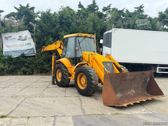Retroescavadora JCB 4CX 4X4X4 Backhoe Loader Telescopic arm