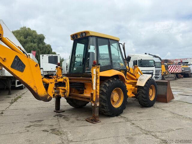 Retroescavadora JCB 4CX 4X4X4 Backhoe Loader Telescopic arm