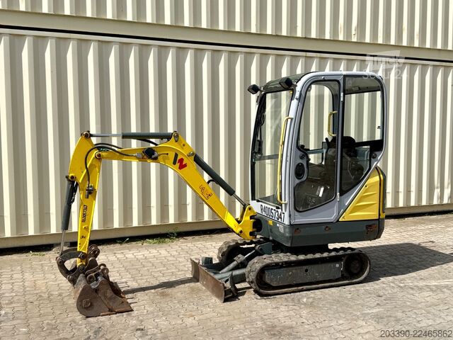 Minikoparka WACKER Neuson ET16 / 2019 BJ / 1.476 H / 3x Löffel