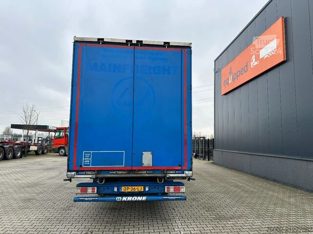 Bâches coulissantes Krone alu sideboards / liftaxle / BPW / NL-trailer / ...