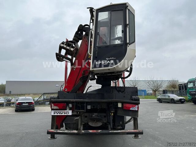 Transportator de lemn MAN TGX 26.580 6x4 BL Epsilon M12Z83 Kabinen-Kran