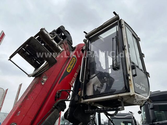 Transportator de lemn MAN TGX 26.580 6x4 BL Epsilon M12Z83 Kabinen-Kran