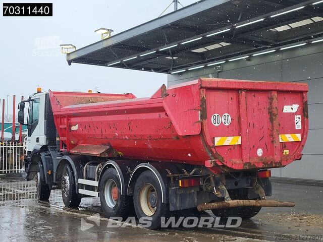 Benne Iveco Trakker 410 8X4 15m3 Bennes Marrel tipper Steel...