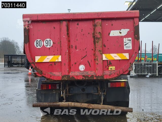 Benne Iveco Trakker 410 8X4 15m3 Bennes Marrel tipper Steel...
