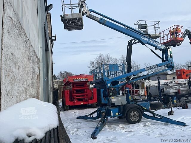 Piekabē montējams izlices pacēlājs Genie TZ34 12.36 m