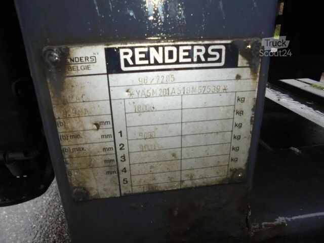 Maleta Renders RMAC 9.9 2 AXLE + Combi