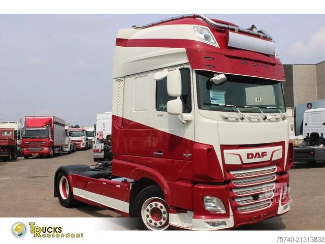 Standard tractor DAF XF 106.530 + euro 6 + spoiler + top truck (G314)