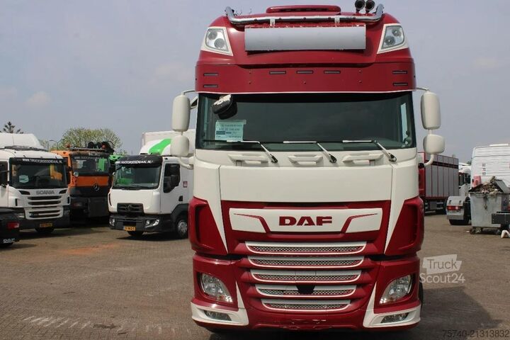 Standard tractor DAF XF 106.530 + euro 6 + spoiler + top truck (G314)