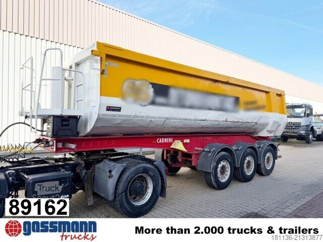 Kipper Auflieger Carnehl CHKS /AH, Liftachse, Alu-Mulde ca. 26m³