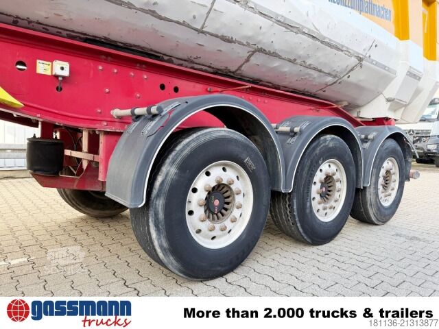 Kipper Auflieger Carnehl CHKS /AH, Liftachse, Alu-Mulde ca. 26m³