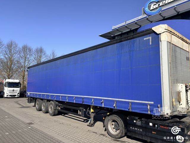 Semirremolque abierto con toldo SCHMITZ CARGOBULL SCS 24/L - 13.62 E B, ALCOA