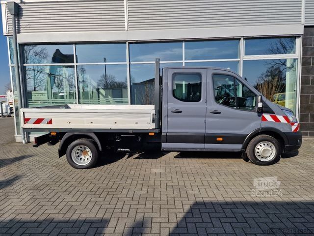 Pritschenwagen FORD Transit 470 Doka Pritsche L3 AC/AHK/7 Sitzer 3,5