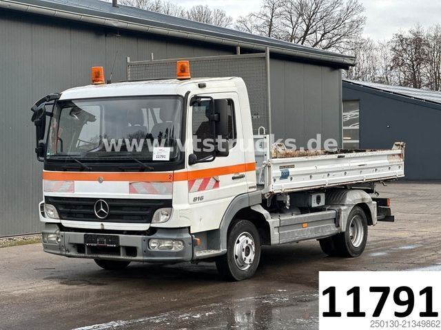 Tre-vejs tippevogn MERCEDES-BENZ Atego 816K 4x2  Meiller Dreiseitenkipper