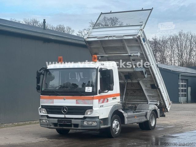 Tre-vejs tippevogn MERCEDES-BENZ Atego 816K 4x2  Meiller Dreiseitenkipper
