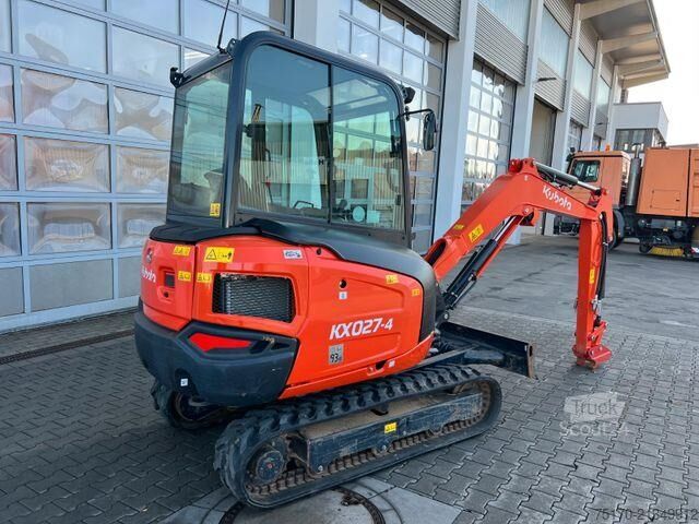 Mini-pelle Kubota KX 027-4 / nur 162h! / 2022 / MS03