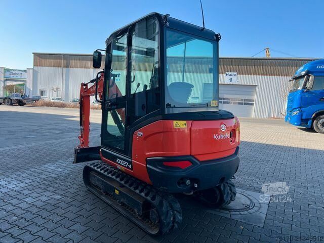 Mini-pelle Kubota KX 027-4 / nur 162h! / 2022 / MS03