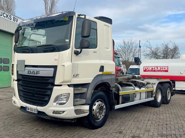 Hakenarmsystem DAF CF 460 HYDRAULIC,  NAVI, BACKUP CAM