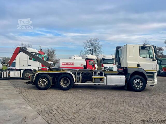 Hakenarmsystem DAF CF 460 HYDRAULIC,  NAVI, BACKUP CAM