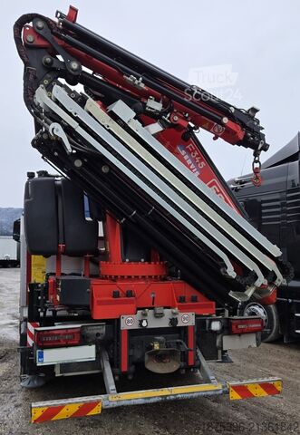 LKW mit Pritsche (offen) MAN Fassi F345-6 JIB-4
