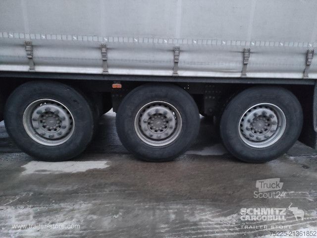 Nyitott ponyvás félpótkocsi Schmitz Cargobull Curtainsider Standard