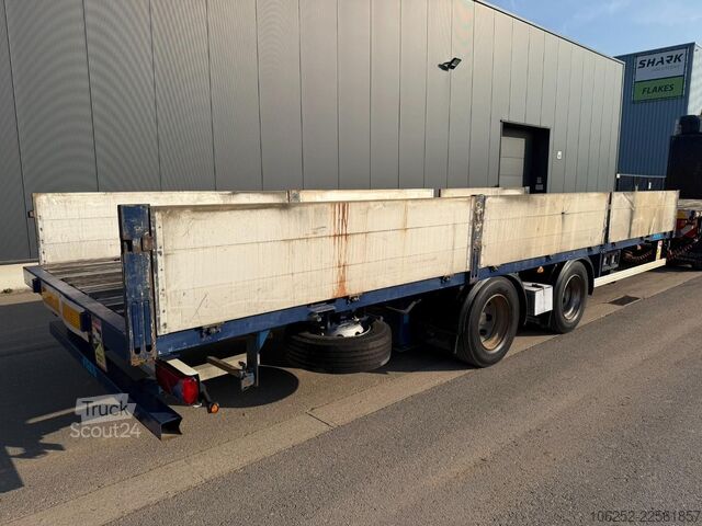Konténerszállítás ASCA DEMICO C219BA 19T - 2-axles PLATFORM + TWISTLOCKS - WI...
