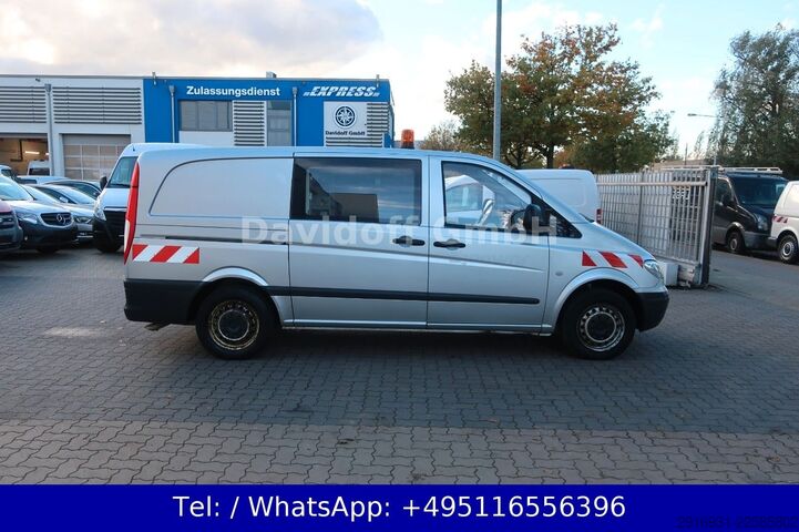 Ploščati dostavnik MERCEDES-BENZ Vito111 CDI lang/ Werkstatt / SHZ / Klima FN:247