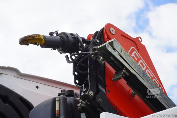 Двустранен самосвал с кран HDS Renault K380 6x4 / FASSI F175 crane 7.85 t