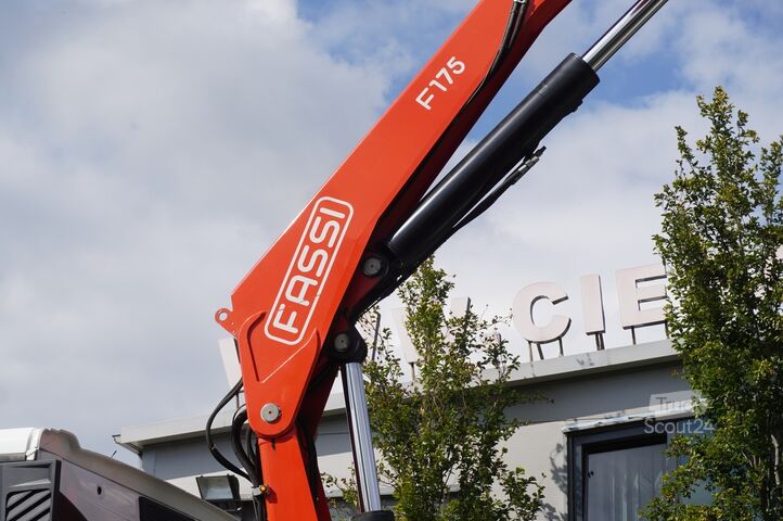 Двустранен самосвал с кран HDS Renault K380 6x4 / FASSI F175 crane 7.85 t