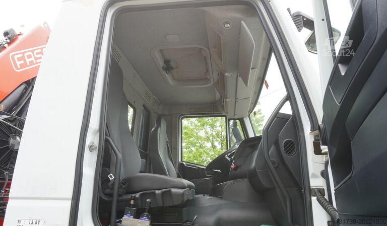 тристранен самосвал Iveco STRALIS 330 E6 / FASSI 195A 8.5 T