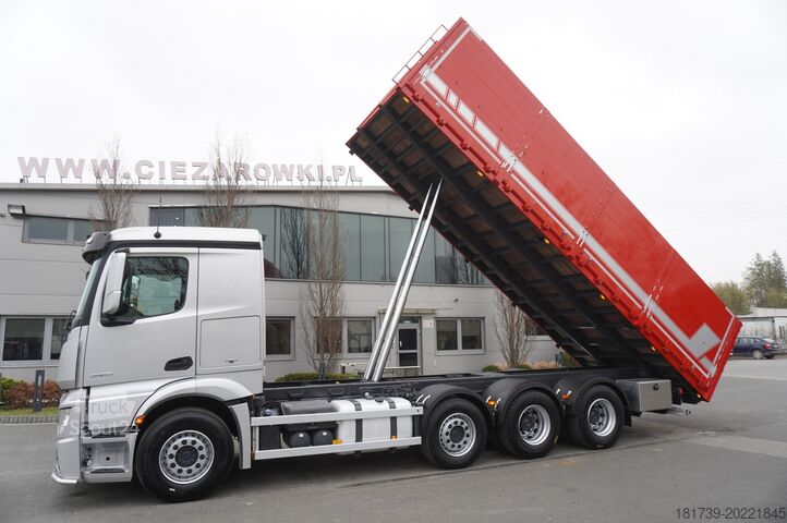 Prekladalec žit Mercedes-Benz Actros 3563 8x4 / Tipper for grain 20 t