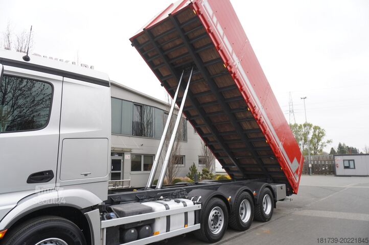 Prekladalec žit Mercedes-Benz Actros 3563 8x4 / Tipper for grain 20 t