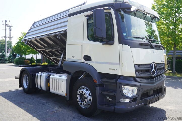 Basculantă trilaterală Mercedes-Benz Actros 1840 / New 3-side tipper 10 EPAL