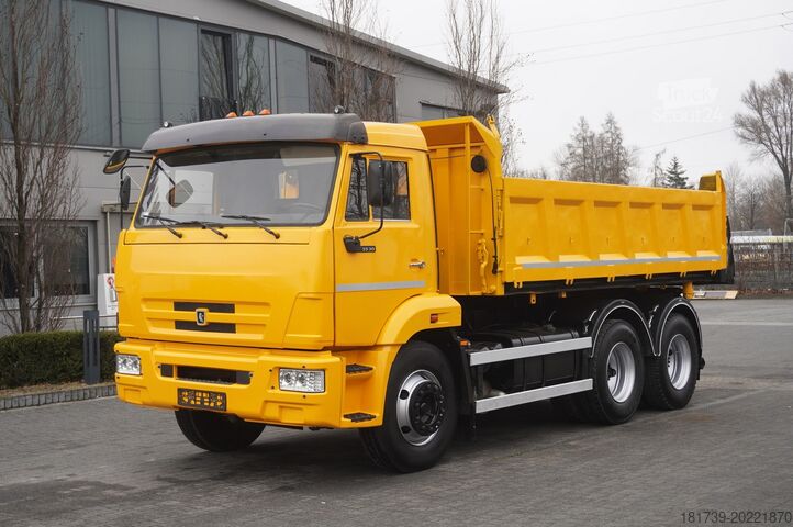 Trilaterale kiepwagen Kamaz T2530 E5 6x4 / 3-sided tipper