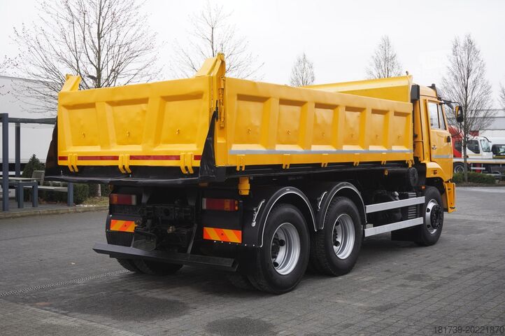 Trilaterale kiepwagen Kamaz T2530 E5 6x4 / 3-sided tipper