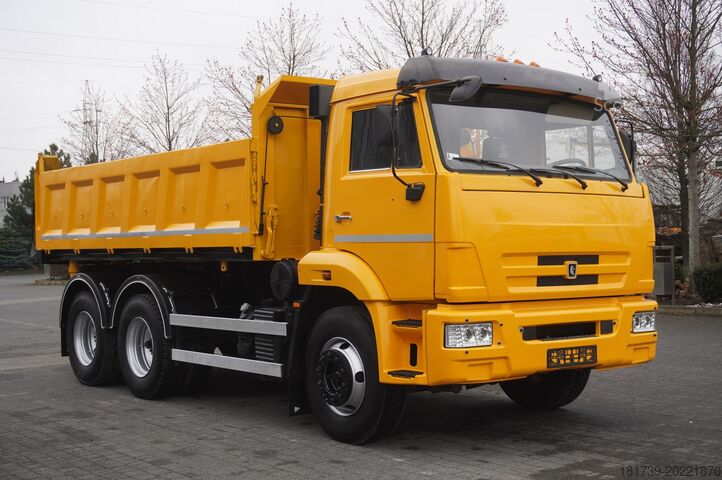 Trilaterale kiepwagen Kamaz T2530 E5 6x4 / 3-sided tipper