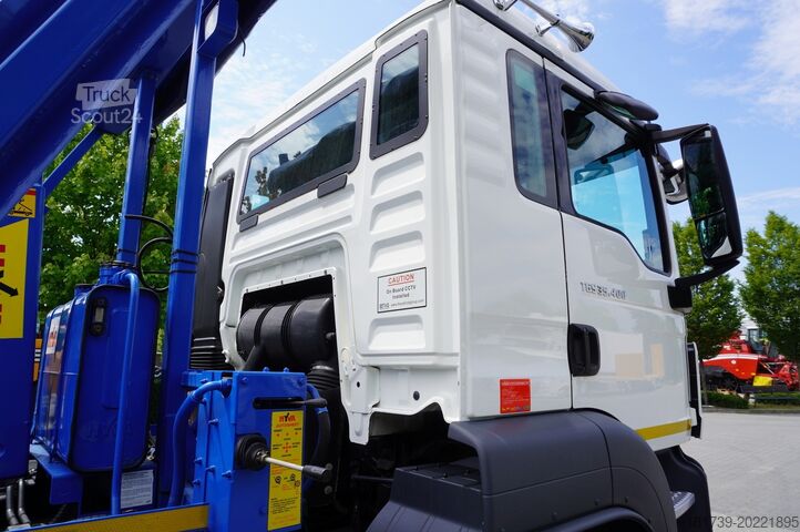 Autoc. scarrabile MAN TGS 35.400 8×4 HYVA LIFT 32.56 SE hooklift